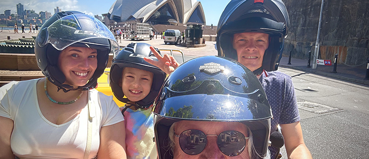 The family Sydney trike tour was so much fun. Memories made!!