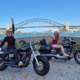 friend's Sydney Harley ride showed them so many famous sights - the fun way!