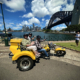 The parents present trike tour showed areas of Sydney they had never seen before.