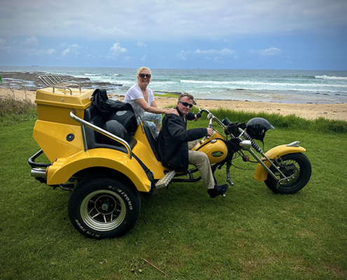 Sydney's Southern Spectacular trike tour showed our passengers beautiful scenery.